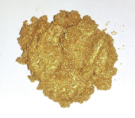 Перламутрова пудра золото