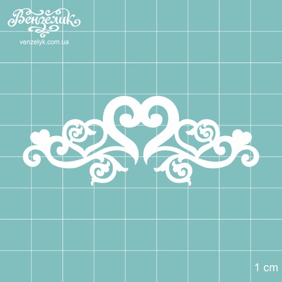 Чипборд від Вензелик - Вензель 19, розмір: 75x28 мм