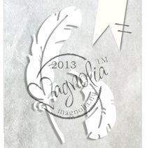 Ножі для вирубки від Magnolia - Feathers, 2 шт.