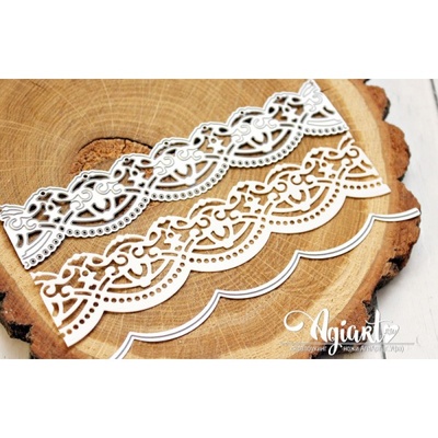 Нож для вырубки от AgiArt - "Бордюр Ар-деко"