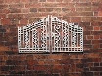 Пластикова прикраса «Ворота» від E.В.A., 8x4,5м