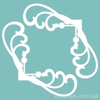 Чипборд від Вензелик - Набір кутиків 10, розмір:58*56 мм