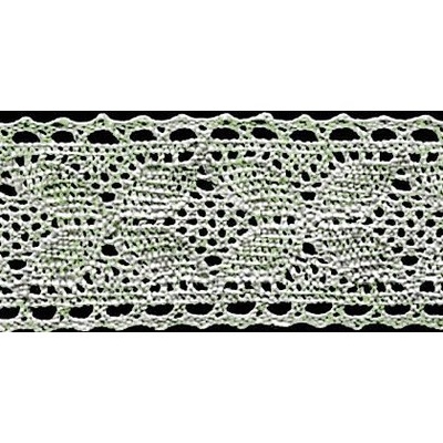 В’язане мереживо, колір «льон», ширина 35 мм, довжина 90 см