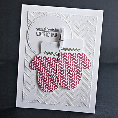 Акриловий штамп My Favorite Things - LJD Cozy Mittens, 19 штук (LJD43)