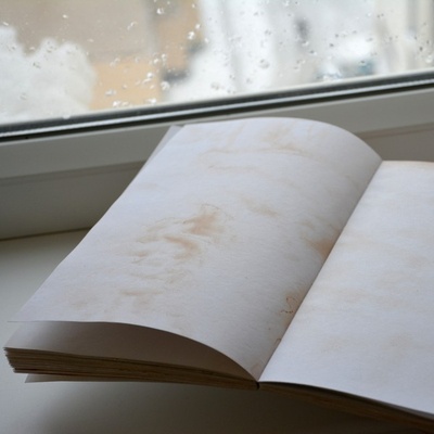 Блок для блокнота А5 состаренный, с запахом ванили, 100 листов