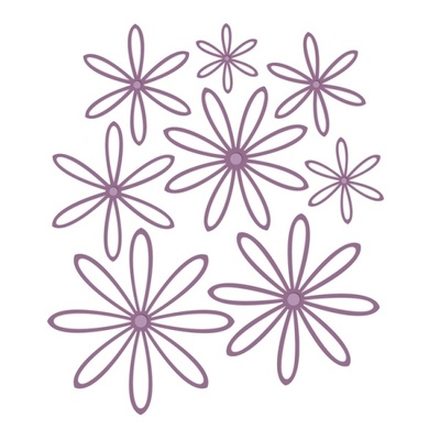 Ніж для вирубки Sue Wilson - Finishing Touches - Delicate Daisies - Open Petals