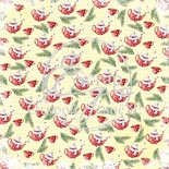 Аркуш скрап-паперу від ScrapEgo - А де ж кружечка? - Різдвʼяна ніч, 30,5х30,5см