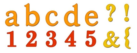 Ніж для вирубки Spellbinders - Noble Roman, 40 шт.