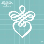 Чипборд від Вензелик - Вензель 15, розмір: 5,5x6,8 см