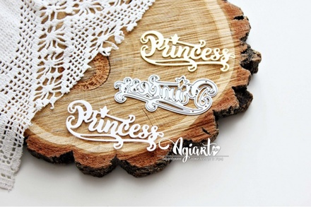 Ніж для вирубки "напис Princess" від AgiArt
