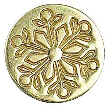 Сургучная печать "Снежинка"