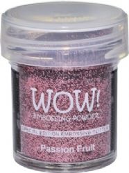 Глиттер для эмбоссинга от WOW - WS63R Passion Fruit Embossing Glitter, 15 мл