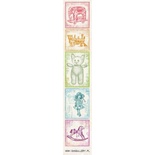 Полоска бумаги UHK Gallery - Pastel - картинки, размер 30х3.5 см