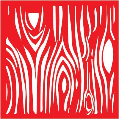 Трафарет - Дерево 1, 18*18см