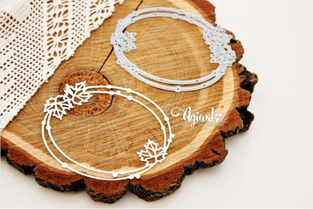 Нож для вырубки "Рамка осенняя" от AgiArt