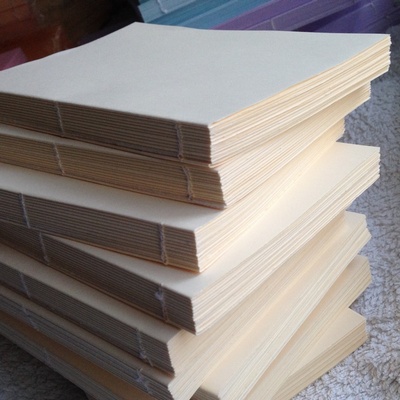 Блок для блокнота А6. Цвет: ванильный (слоновая кость)