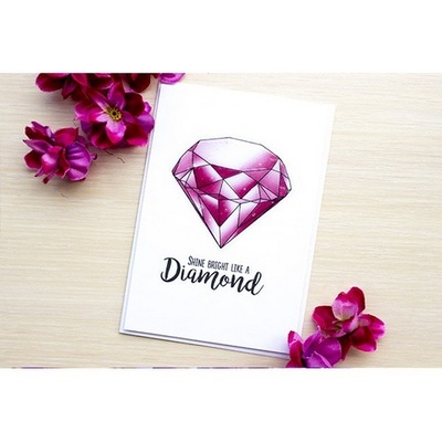 Набір листівок для розмальовування аква чорнилом, аквареллю Brilliant, ТМ Фабрика Декору