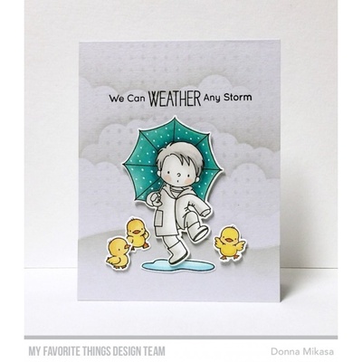 Акриловий штамп My Favorite Things - BB Rain or Shine