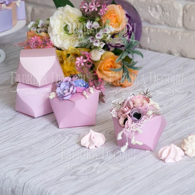 Набір паперових заготовок 009, ТМ Fabrika Dekoru, 6 штук, вибір кольору