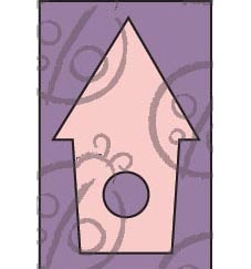 Чипборд.  Шпаківня №2. Маленький cb-137