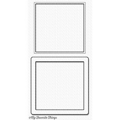 Ніж для вирубки My Favorite Things - Die-namics Square Shaker Window & Frame