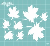 Чипборд від Вензелик - Набір листочків 15, розмір: 101x81 мм