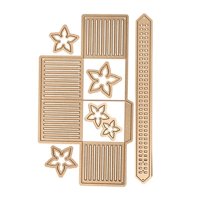 Ножі від Spellbinders — Lattice Floral Basket - Кошик з квітами