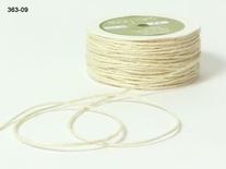 Джутовий шнур Twisted Burlap - Ivory, 1 мм, колір: бежевий, 90 см