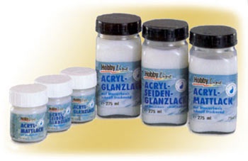 Лак акриловый матовый на водной основе от Hobby Line, 275 мл