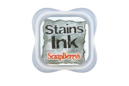 Чернила с эффектом цветовых пятен Стэинс от Scrapberry's - Черный