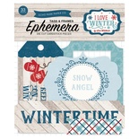 Высечки от Echo Park — I Love Winter Frames & Tags