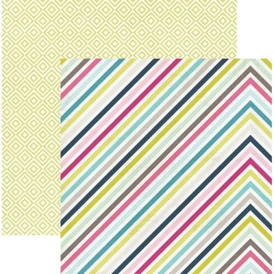 Аркуш скрап-паперу My Mind's Eye Live, 30x30 см, двосторонній