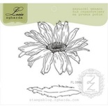 Набор акриловых штампов Lesia Zgharda Ромашка маленька FL086b, 2 шт