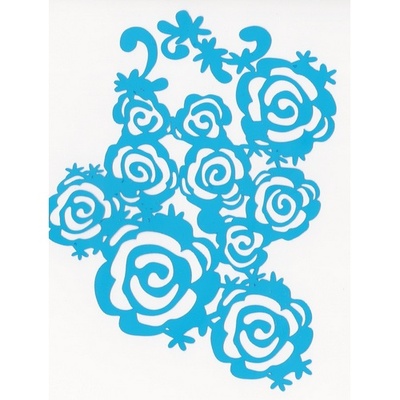 Маска - Фабрика Декору - Троянди, 14смХ14см