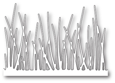 Нож для вырубки от Memory Box - Tall Grassy Stems Border