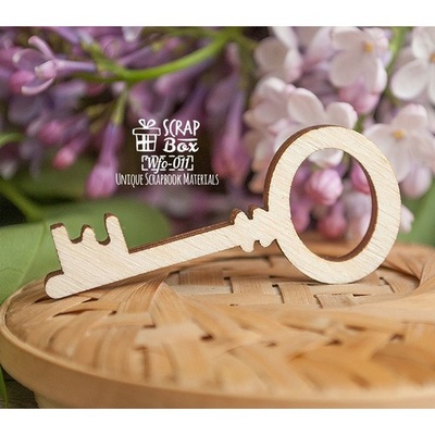 Дерев’яний декор ScrapBox - Ключик Wfo-011
