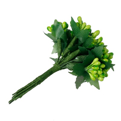 Літера тичинок зелений, 3 см