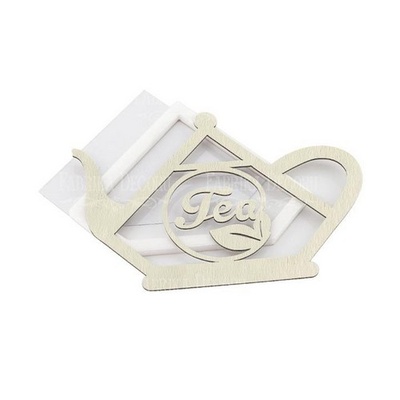 Заготовка для шейкера Заварювальний чайник 13,1x9,9 см, колір молочний, ТМ Фабрика Декору