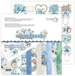 Набір паперу для скрапбукінгу Lemoncraft - Dear Diary - Hydrangea, 30х30 см