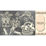 Набір чіпбордів Hello Spring, колір молочний, ТМ Фабрика Декору