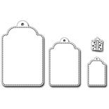 Ніж для вирубки Frantic Stamper Precision Die - Nested Tags 2