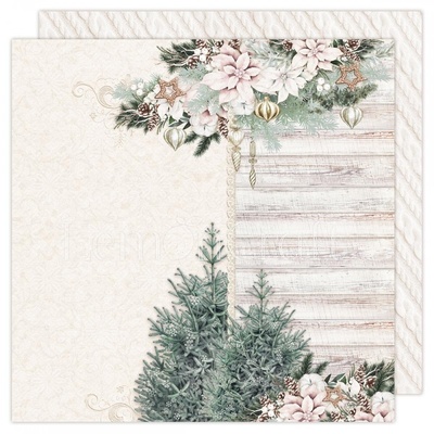 Набiр паперу для скрапбукiнгу Lemoncraft - Cozy Christmas, 30.5x30.5см