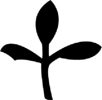 Фигурный дырокол Чарівна Мить - Тройной листик, размер 2.5 см