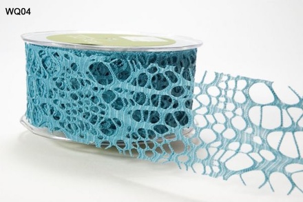 Стрічка "Соти", колір: аквамарин, ширина 50 мм, довжина 90 см