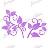 Набор ножей от ScrapMan - Florish-8 (Веточка-8)