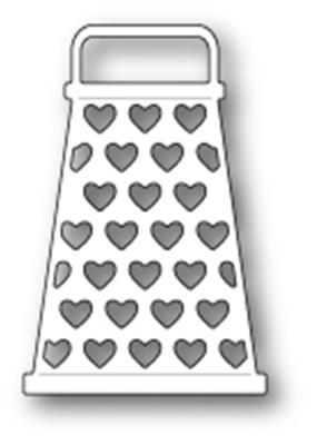 Нож от Memory Box - Grateful Hearts - Кухонная терка с сердечками