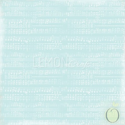 Бумага для скрапбукинга LemonCraft - Forget Me Not - 01, двусторонняя, 30х30 см, 1 лист