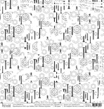 Бумага для скрапбукинга от Polkadot - Папины игрушки "Папа может всё"