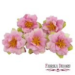 Квітка клематису рожева шеббі, 1шт., ТМ Фабрика Декору