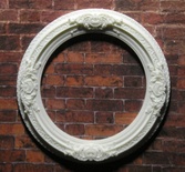 Пластикова кругла рамка від E.В.А., 7.2см